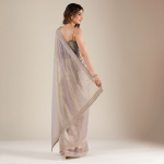 Embellished Beads and Stones Tissue Saree