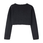 Button Closure Jacket Tops